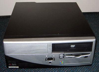 10 x Black Ipex Celeron Desktop computers 2.8GHz