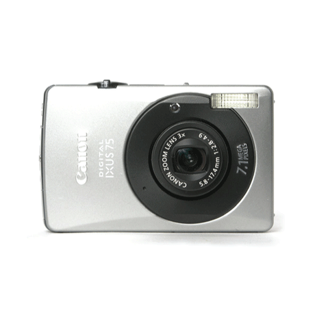 Canon IXUS 75 7M Digital Camera | Silver 3mth Wty