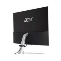 A rear view of the Acer Aspire C27-1655 AIO desktop shows the Acer logo, silver stand, and input ports; this certified refurbished 27" all-in-one features an i5-1135G7 CPU, 8GB RAM, 1TB SSD, WiFi, and Windows 11 Pro.