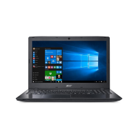 An Acer TravelMate P259-M i3 6100U 2.3GHz 8GB 500GB 15.6" Windows 10 Home laptop is shown open on a white background, displaying the home screen.