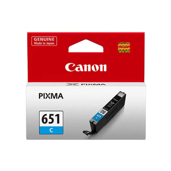 Canon CLI 651 Ink Cartridge Blue Ink Cartridge | Genuine & Brand New