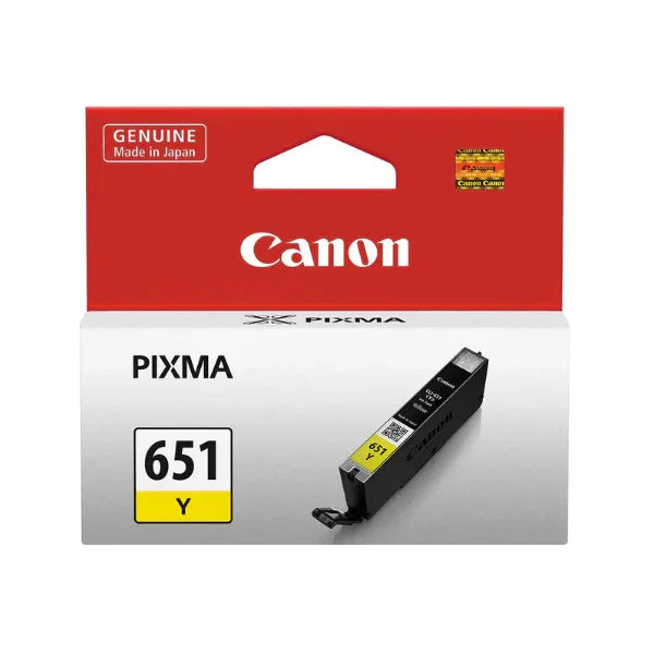 Canon CLI 651 Ink Cartridge Yellow Ink Cartridge | Genuine & Brand New