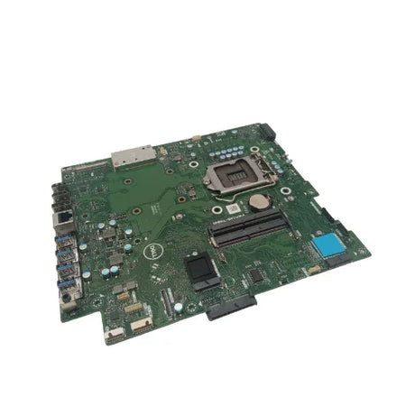 A certified refurbished Dell OptiPlex 7490 AIO Motherboard 01JGV6 (brand: Dell) with Intel Q570 chipset, visible CPU socket, RAM slots, USB ports, and connectors is shown on a white background.