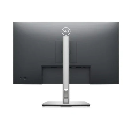 Rear view of a certified refurbished Dell P2722H IPS 27 1920x1080 monitor with a black screen and visible Dell logo at the top center. This model is sold without a stand.