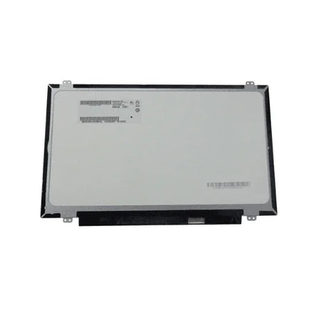 The HP ZBook 14 G2 14" 1920x1080 Display Panel (795952-001) is a refurbished replacement screen with a black frame, silver back, edge mounting tabs, and barcode labels on the rear. Comes with a 3-month warranty.