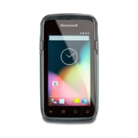 A black Honeywell CT50LUN 4G LTE Mobile Computer with a touchscreen and 2D scanner, IP67 rugged, is shown against a white background.