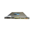 A front view of the Cisco Interactive Intelligence EDGE-1280100 certified refurbished network appliance with multiple ports and indicator lights, ideal for contact center telephony solutions, set against a plain white background.