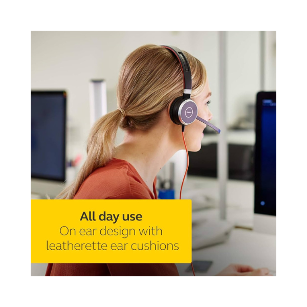 Jabra Evolve 40 Mono Wired Headset USB/3.5mm | Wty