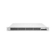 The Cisco Meraki MS250-48LP-HW is a refurbished 48-port Cloud Managed PoE 370W Switch by Cisco, featuring 48 Ethernet ports and a 1-year warranty, all visible on the front panel.