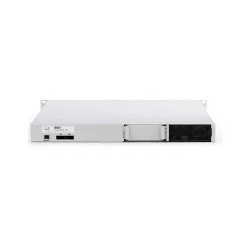 Front view of a refurbished Cisco Meraki MS250-48LP-HW 48-port Cloud Managed PoE 370W Switch by Cisco, showing logo, indicator lights, Gigabit Ethernet ports on the left, and black ventilation grilles on the right. Includes 1-year warranty.
