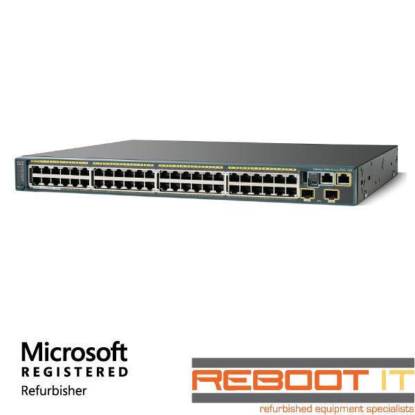 Cisco Catalyst Cisco WS-C2960S-48-LPD-L V02 48 Port POE Managed Switch