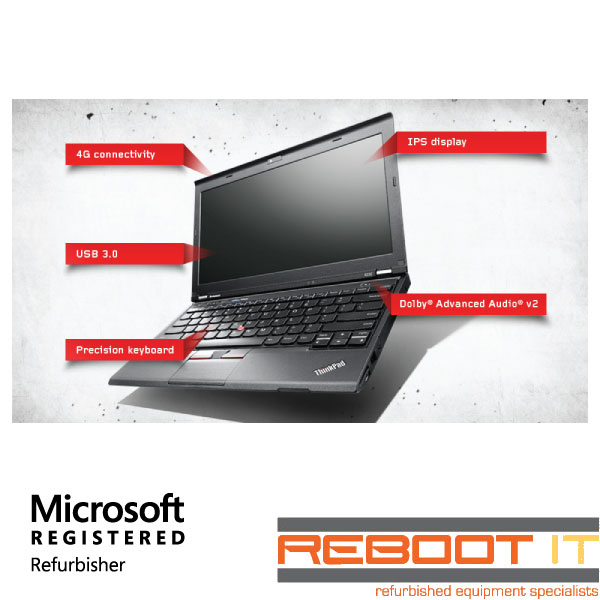 Lenovo ThinkPad X230 Core i5 3320M 2.6GHz 4GB 320GB 12.5" Win 7 Laptop