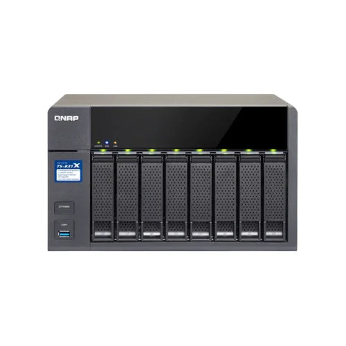 QNAP TS-831X 8-Bay NAS No Hard Drives | Caddies inlcuded