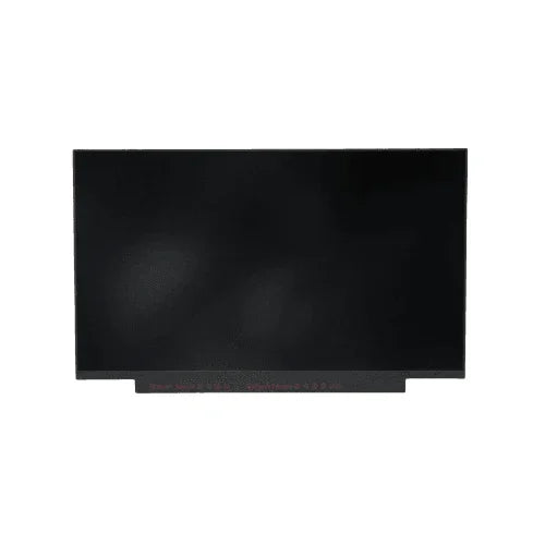 A Lenovo ThinkPad T14s 02DA381 14" black IPS replacement screen with a 1920x1080 display is shown against a white background.