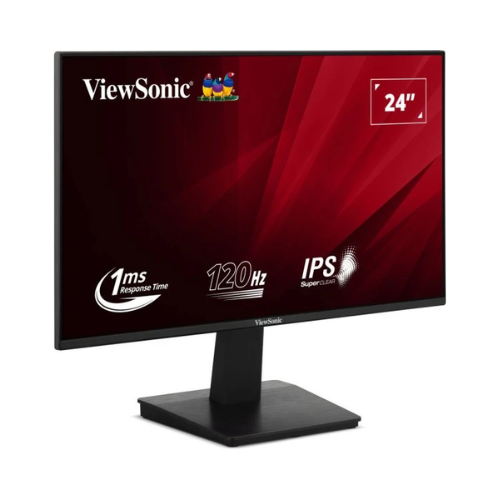 The ViewSonic VA2448 is a 24" IPS monitor with Full HD 1920x1080 resolution, 1ms response time, 16:9 aspect ratio, and HDMI/VGA ports—ideal for crisp, clear visuals.