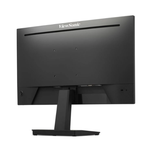 A rear view of the ViewSonic VA2448 24" IPS monitor with a black stand and visible mounting holes highlights the Full HD 1920x1080 display’s modern, functional design.