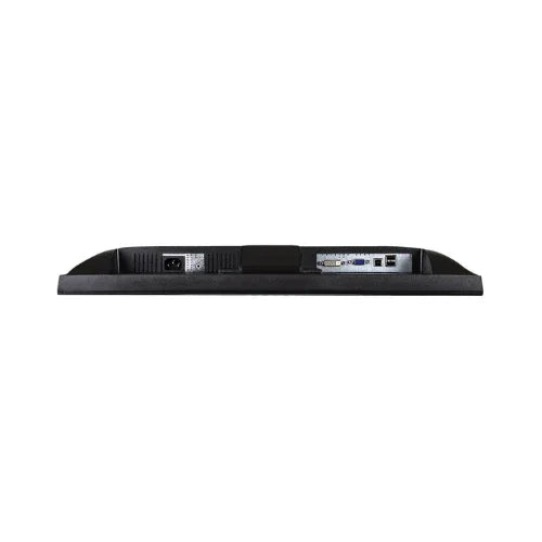 Rear view of a Viewsonic VG2428WM 24 1920x1080 business monitor (no stand) with power input, DVI, VGA, USB, and other ports visible against a white background.