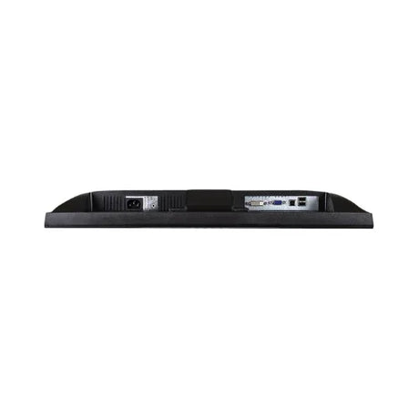 Rear view of a Viewsonic VG2428WM 24 1920x1080 business monitor (no stand) with power input, DVI, VGA, USB, and other ports visible against a white background.