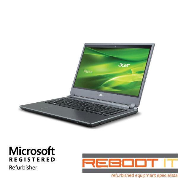 Acer Aspire M5 Core i5 3317U 1.7GHz 6GB 128GB SSD DVDRW Webcam Win 7 14" Laptop