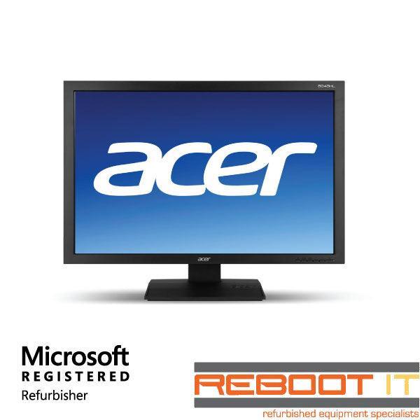 Acer B243HL 24" Full HD 1920 x 1080 VGA DVI LCD Monitor Pivot Swivel Tilt USB