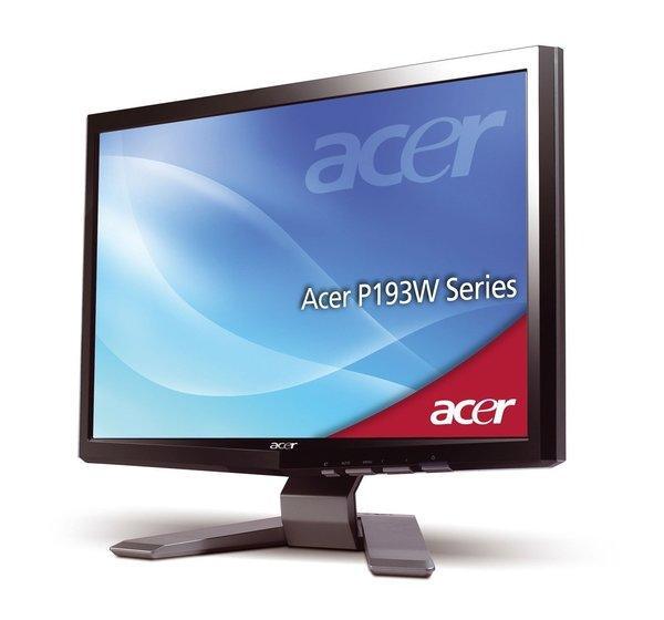 Acer P193W Widescreen 19" VGA DVI LCD Monitor - B GRADE | 3mth Wty
