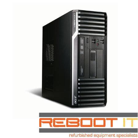 Acer S670G Mini Tower Core 2 Duo E8400 3GHz 4GB 160GB DVDRW Computer PC