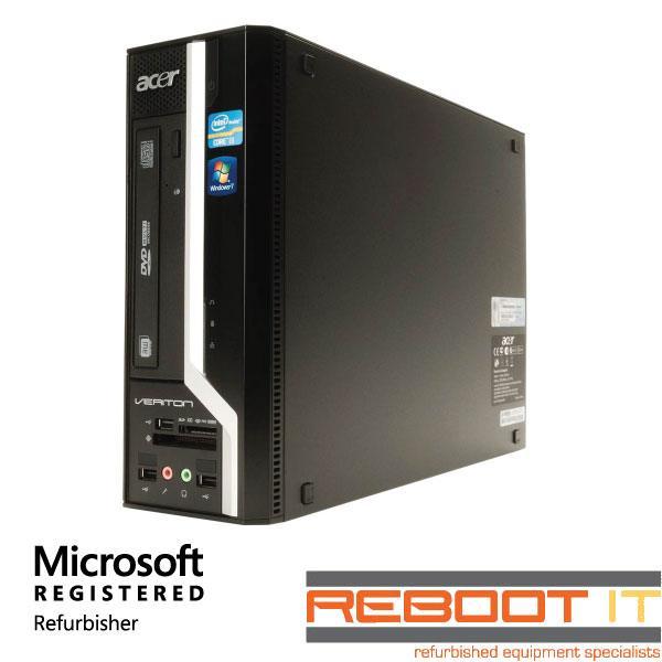 Acer Veriton X6620G Core i3 2120 3.3GHz 4GB 500GB DVD Win 7 Pro Desktop PC