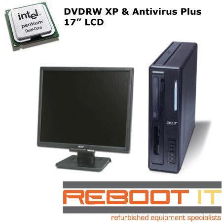 AcerPower SK50 Pentium Dual-Core E2140 1.6GHz/1G/80G/DVD/17" LCD