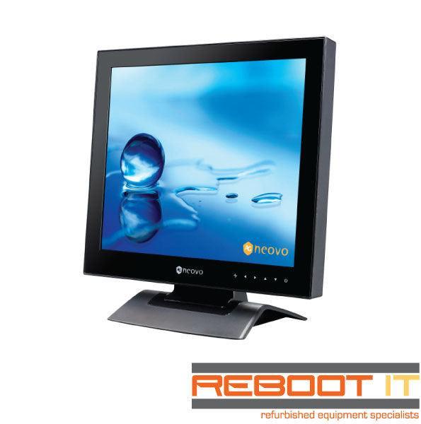 AG Neovo U-17 17" Glass ECO LCD Multimedia Monitor DVI VGA 3ms