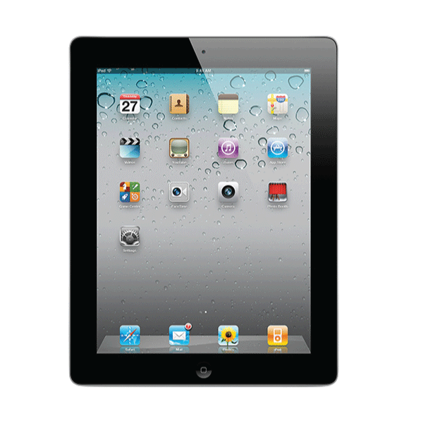 Apple iPad 2 a2396 64GB WIFI + Cellular Black 9.7" Tablet | A-Grade 6mth Wty