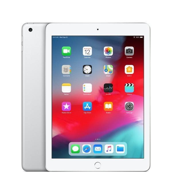 Apple iPad 6th Gen 10.2" 128GB Silver WIFI & Cell AU STOCK | A-Grade 6mth Wty