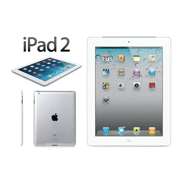 Apple iPad Generation 2 a2395 2.1 64GB WIFI only - White | 3mth Wty