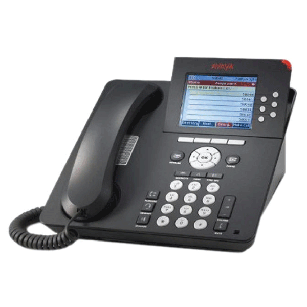 Avaya 9608G IP Telephone Gigabit Part ID: 700419195 | Handset & Stand