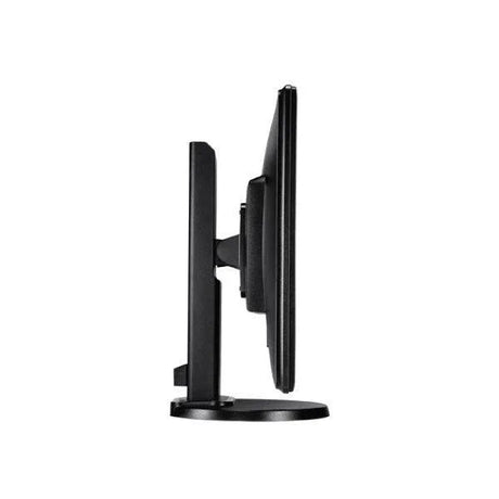 A certified refurbished BenQ BL2211 22 16:10 LCD monitor (1680x1050, DVI, VGA, 5ms), shown side view with a slim profile and flat black screen on a white background. Stand not included.