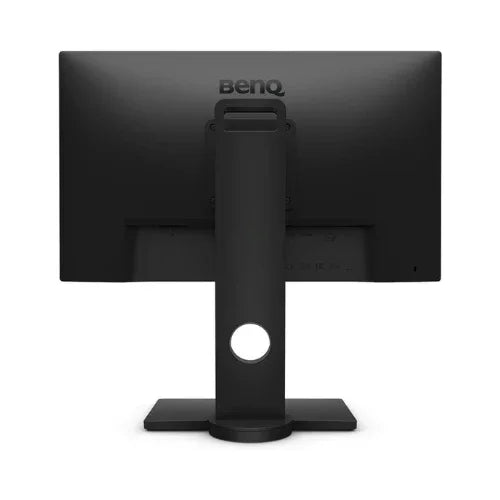 Rear view of a certified refurbished black BenQ BL2480T 23.8 IPS monitor (1920x1080, HDMI, VGA, DP), displaying the BenQ logo at the top. Stand not included.
