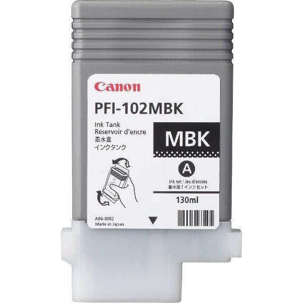 Canon PFI-102MBK Matte Black Ink Tank | Genuine & New