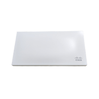 A white, rectangular Cisco Meraki MR33 802.11ac Cloud-Managed Access Point with rounded edges and a small Cisco logo in the lower right corner is shown on a plain white background.