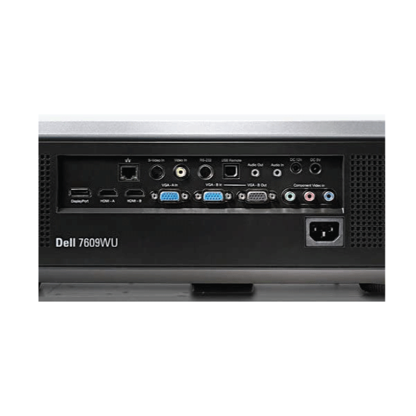 Dell 7609WU WUXGA 1920x1080 16:10 Projector 2400 Lamp hrs used | No Remote