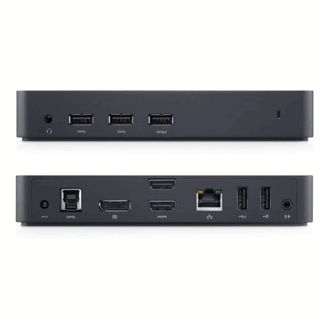 Dell D3100 UHD 4K USB 3.0 Port Replicator + 65W Adapter Dock | 3mth Wty