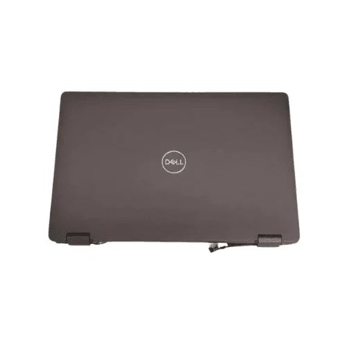 A closed black Dell Latitude 5300 2-in-1 with a centered Dell logo is shown from above on a white background, featuring a Certified Refurbished 13.3" 1920x1080 Touch Screen (model 03G93T) and a 3-month warranty.