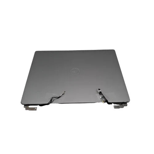 Certified refurbished Dell Latitude 5310 13.3" 1920x1080 non-touch display assembly with visible hinges and cables, shown closed on a white background. Reliable performance backed by warranty.