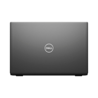 A closed Dell Latitude 3510 (i5, 8GB, 256GB SSD, 15.6" W11P) business laptop is shown from the back with a plain gray lid and centered Dell logo.