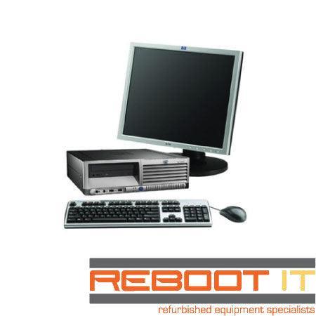 HP DC7600 P4 2.8GHz/1024mb Ram/40gb HDD/DVD-Rom/17" LCD