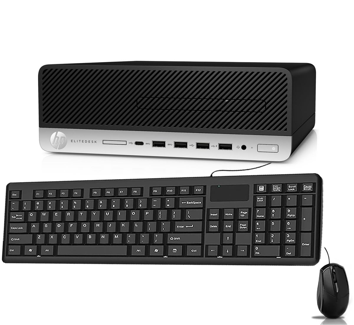 HP EliteDesk 705 G5 SFF Desktop — ports and connectivity
