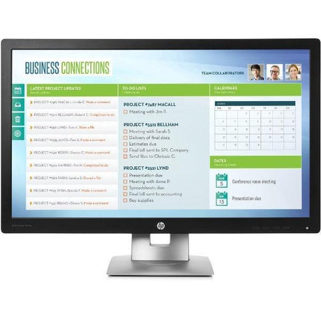 HP EliteDisplay E240 IPS 23.8" 1920x1080 HDMI VGA DP USB Monitor | B-Grade