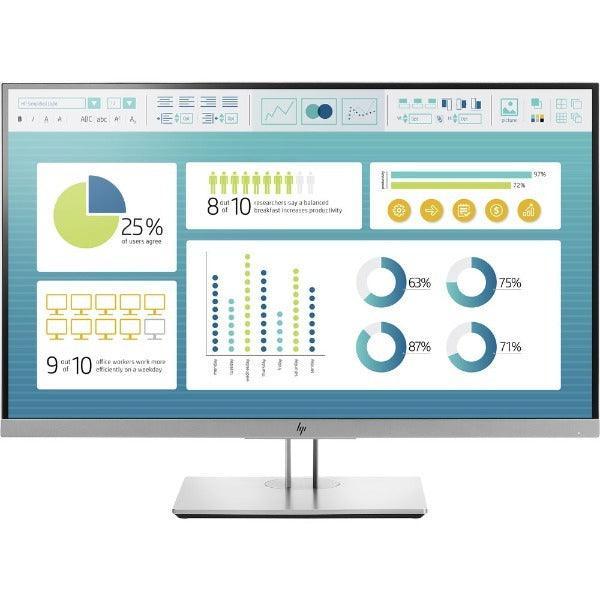 HP EliteDisplay E273 IPS 27" 1920x1080 5ms 16:9 DP VGA HDMI USB | NO STAND B-Grade
