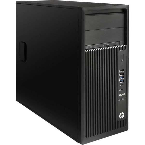 HP Z240 Tower E3-1225 V5 3.3GHz 16GB 256GB SSD DW K2200 W10P | 3mth Wty