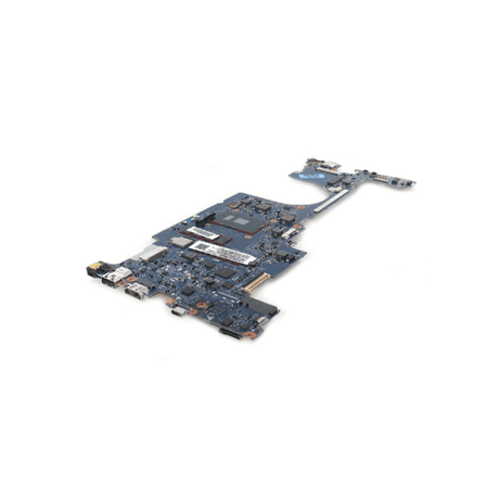 An HP Elitebook X360 1030 G2 motherboard, featuring an Intel i5-7200U processor and 8GB RAM, is displayed isolated on a white background. This refurbished component comes with a 3-month warranty.