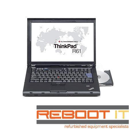 IBM R61 C2D T7100 2GHz 1GB 80GB DVDRW Laptop 15.4" Screen