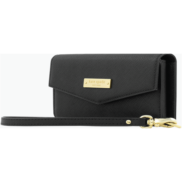 Kate Spade New York Saffiano Wristlet Phone Case - Fits any phone up to 4.7